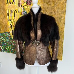 B2 BALIZZA Genuine Premium Fur and Lamb Jacket